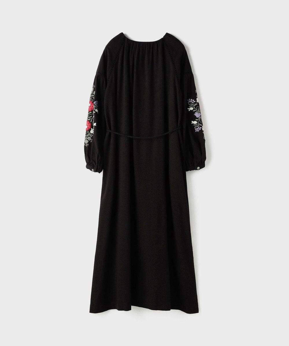 GRACE CONTINENTAL エンブロイダリーカフタンワンピース 