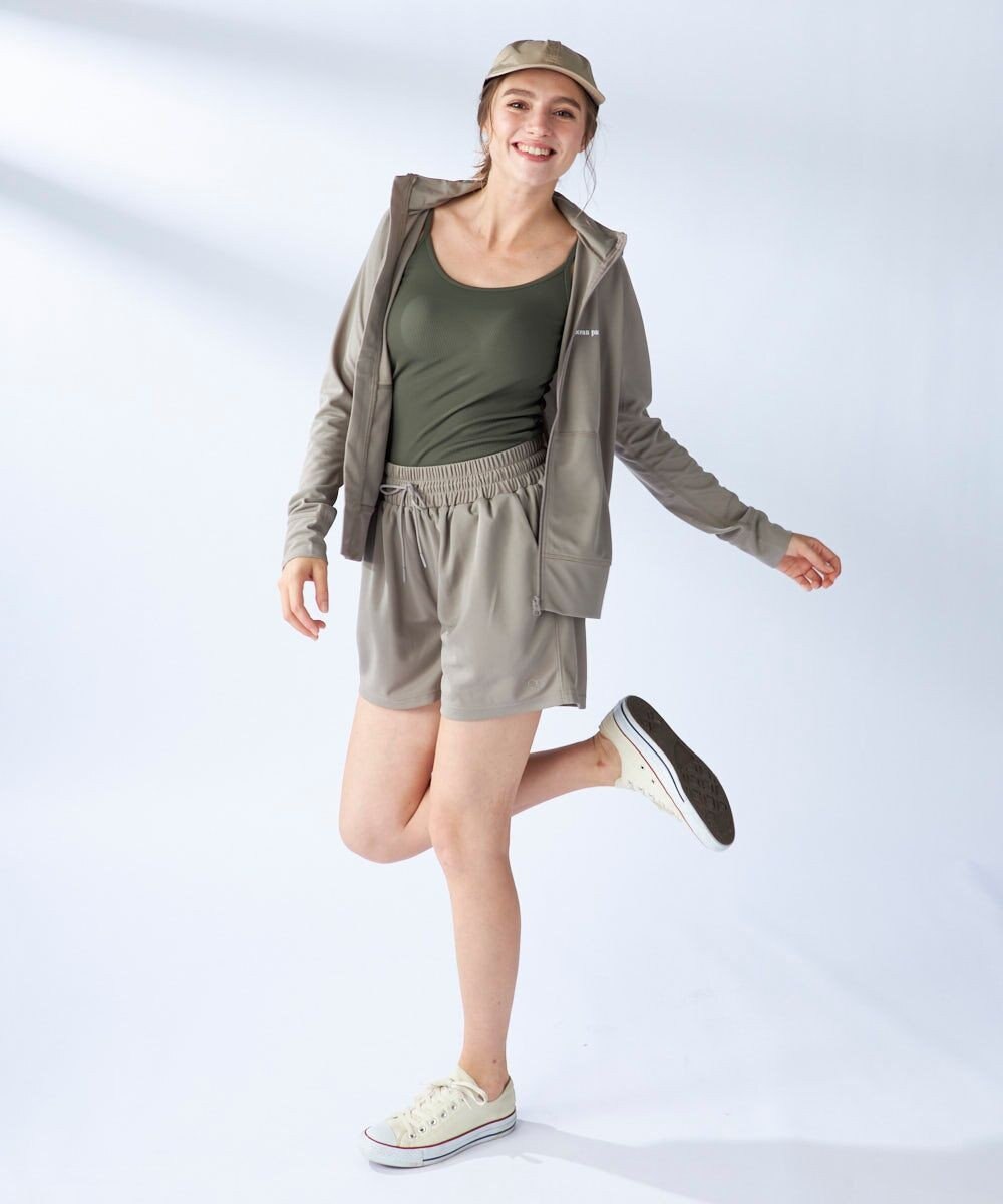 OP／FILA 【Ocean Pacific】2way 鹿の子ラッシュガード 