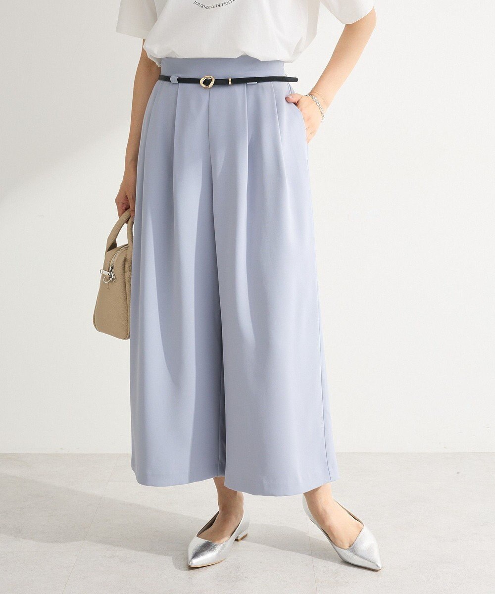 Green Parks ベルト付きスカーチョ 