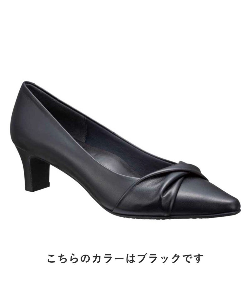REGAL FOOT COMMUNITY 【ビューフィット】A65Y ドレープデザインパンプス パンプス 