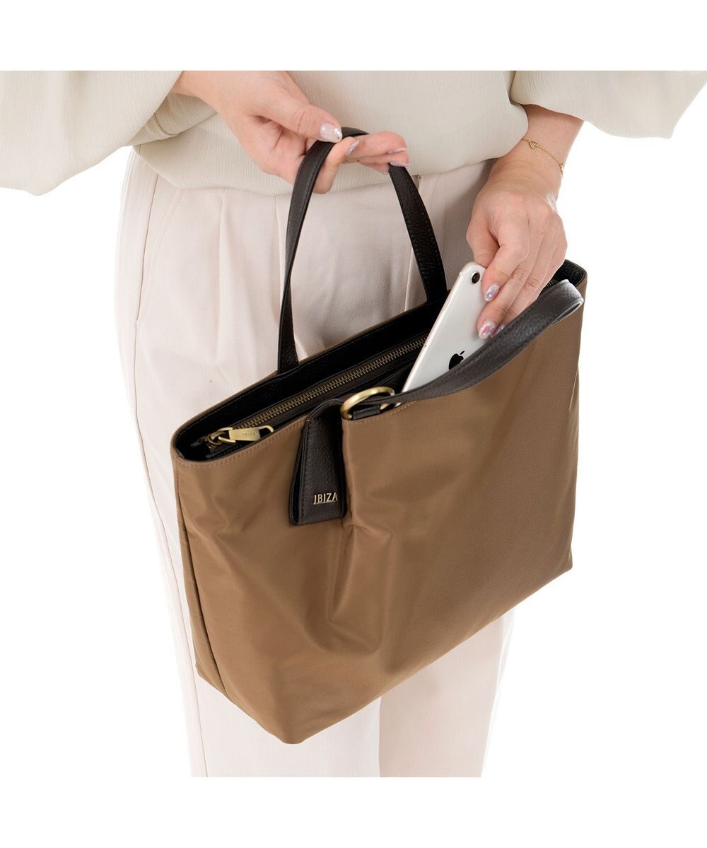 IBIZA ディアリオ　ナイロン　ハンドバッグ 