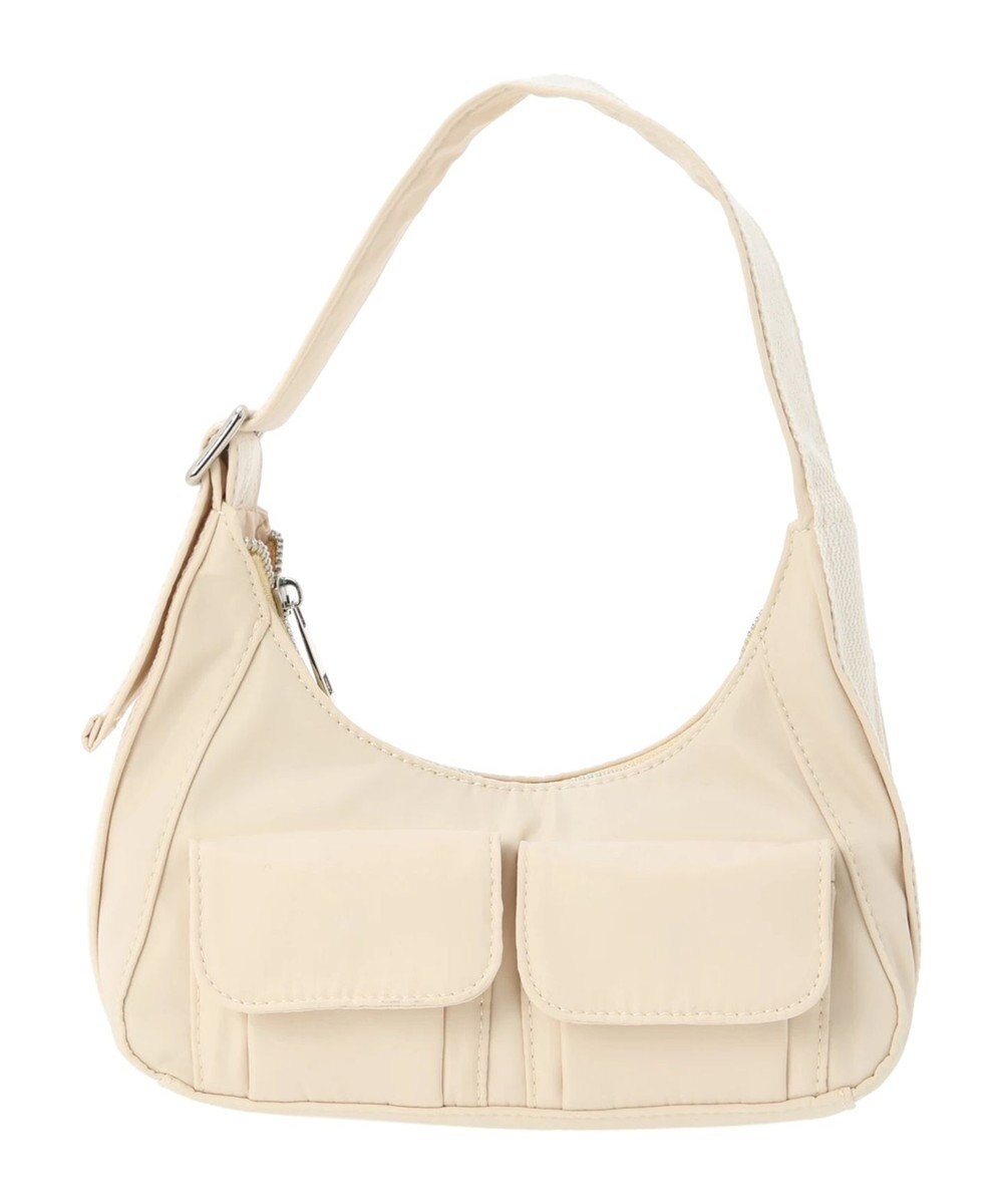 Green Parks ・ＱＵＯＮ　ダブルポケットホーボーバッグ 