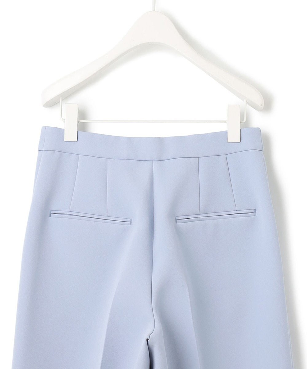 ICB 【洗える】トリプルクロスツイル ワイドパンツ 