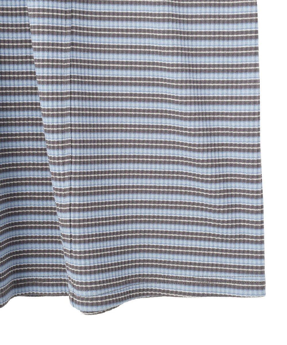 Green Parks ヘンリーネックワンピース 