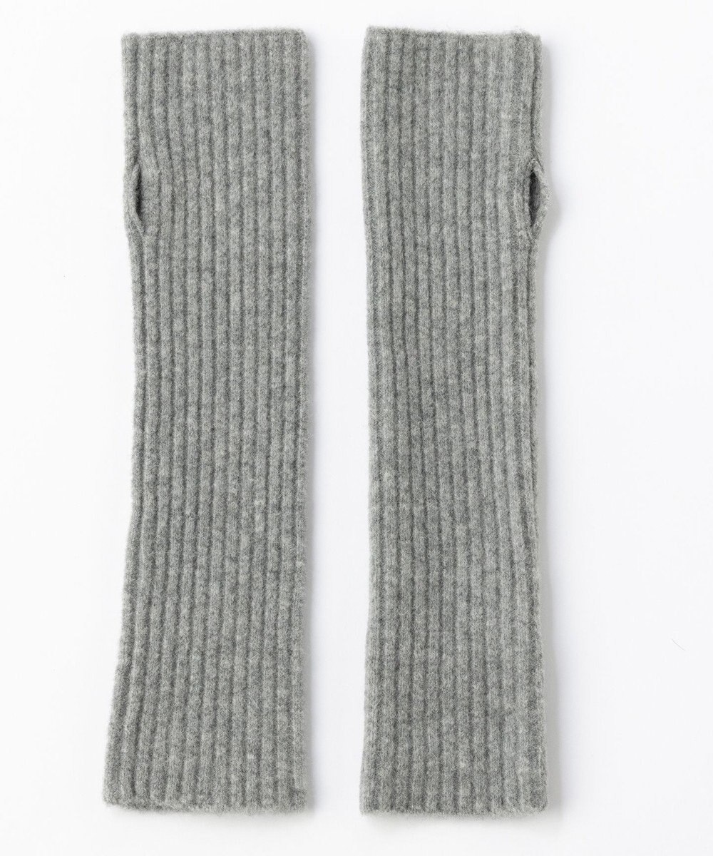 UNFILO 【洗える】ふわふわニット アームウォーマー 