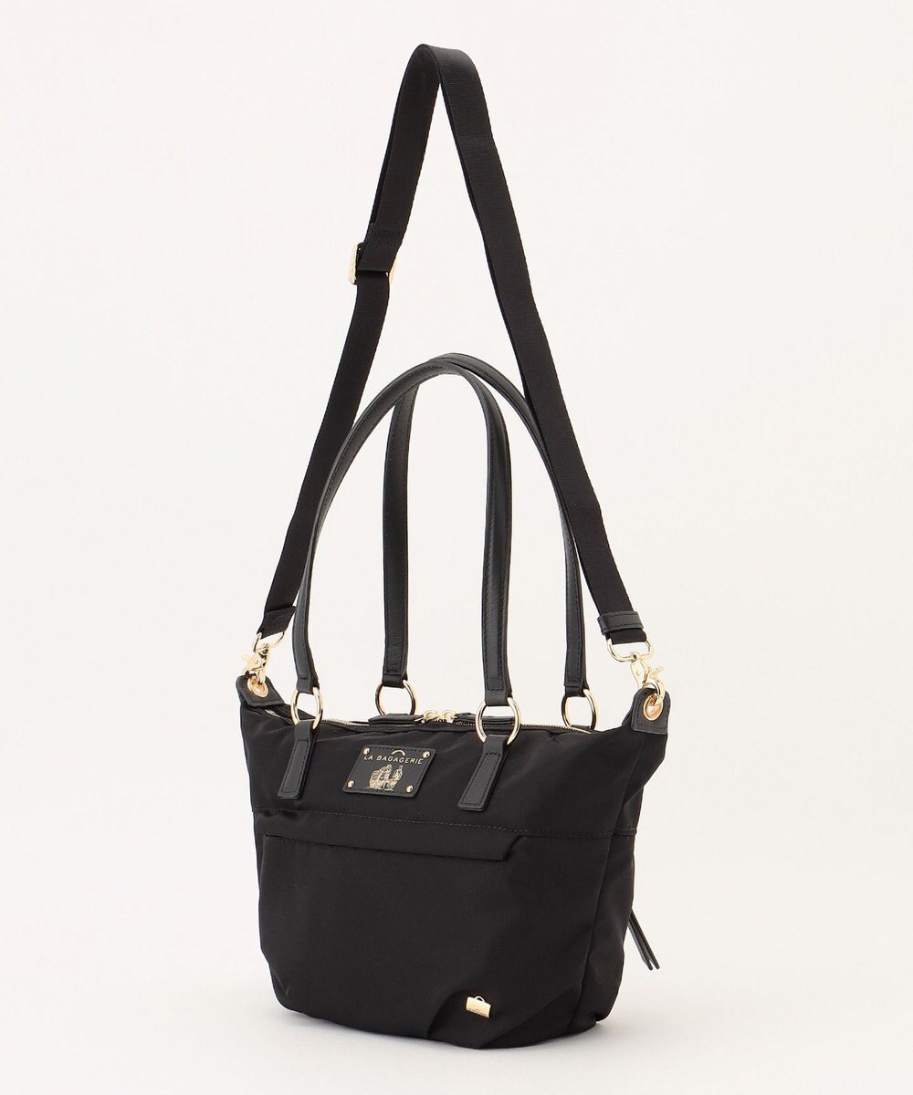 LA BAGAGERIE ウォータープルーフナイロン　2WAYハンドバッグ 