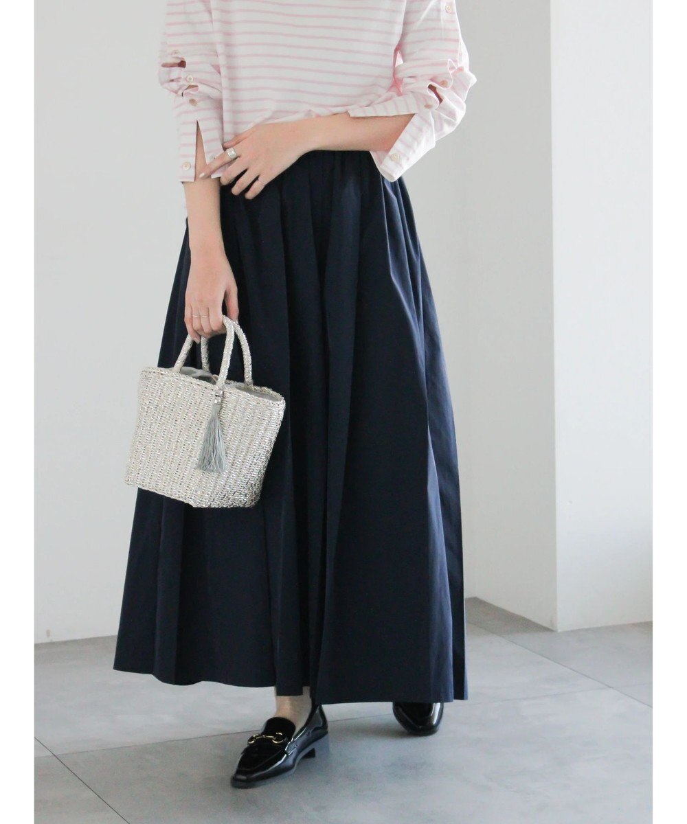 Te chichi ダブルタックフレアスカート 