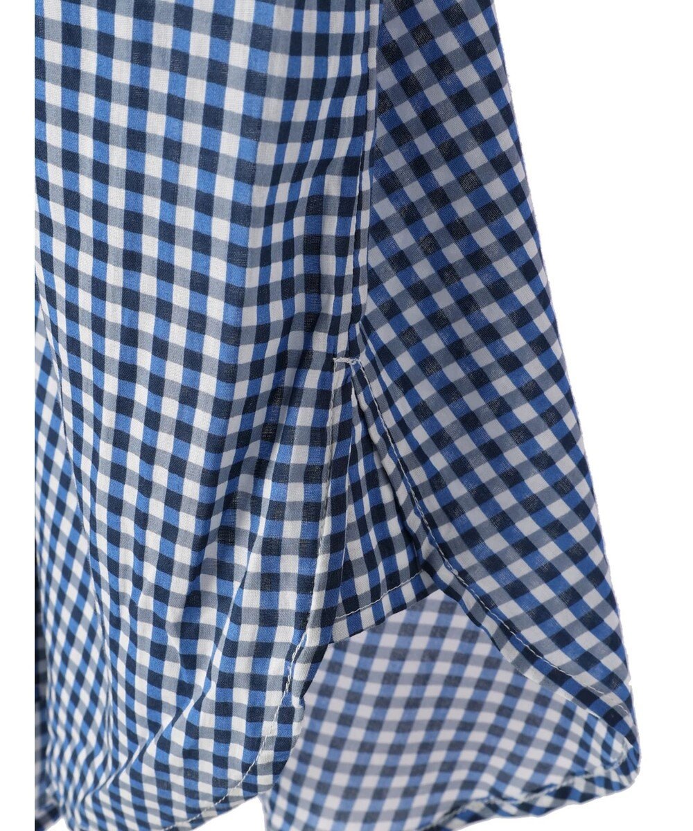 earth music&ecology コットンボイルギャザーワンピース 