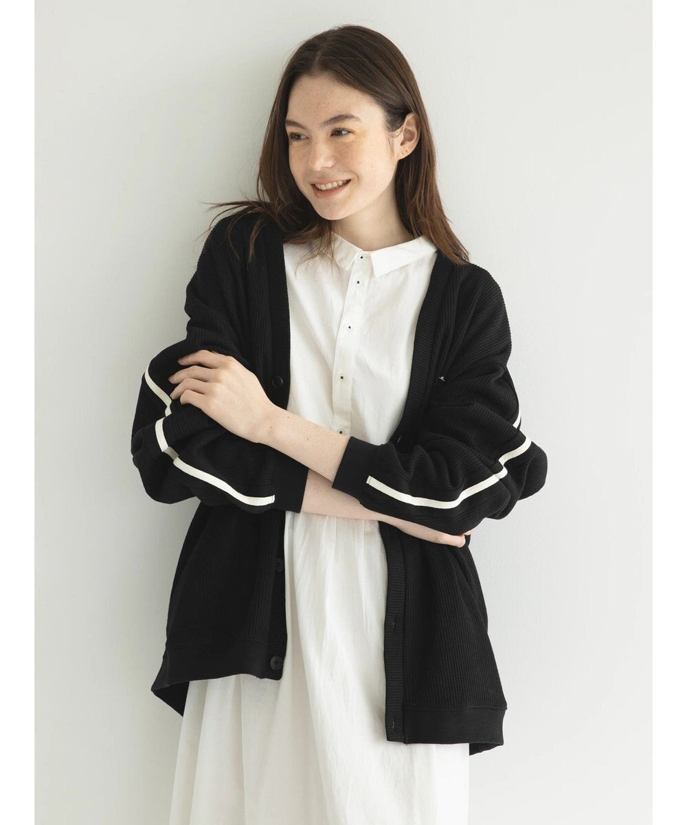 CRAFT STANDARD BOUTIQUE 【リサイクル】ラインカーディガン 