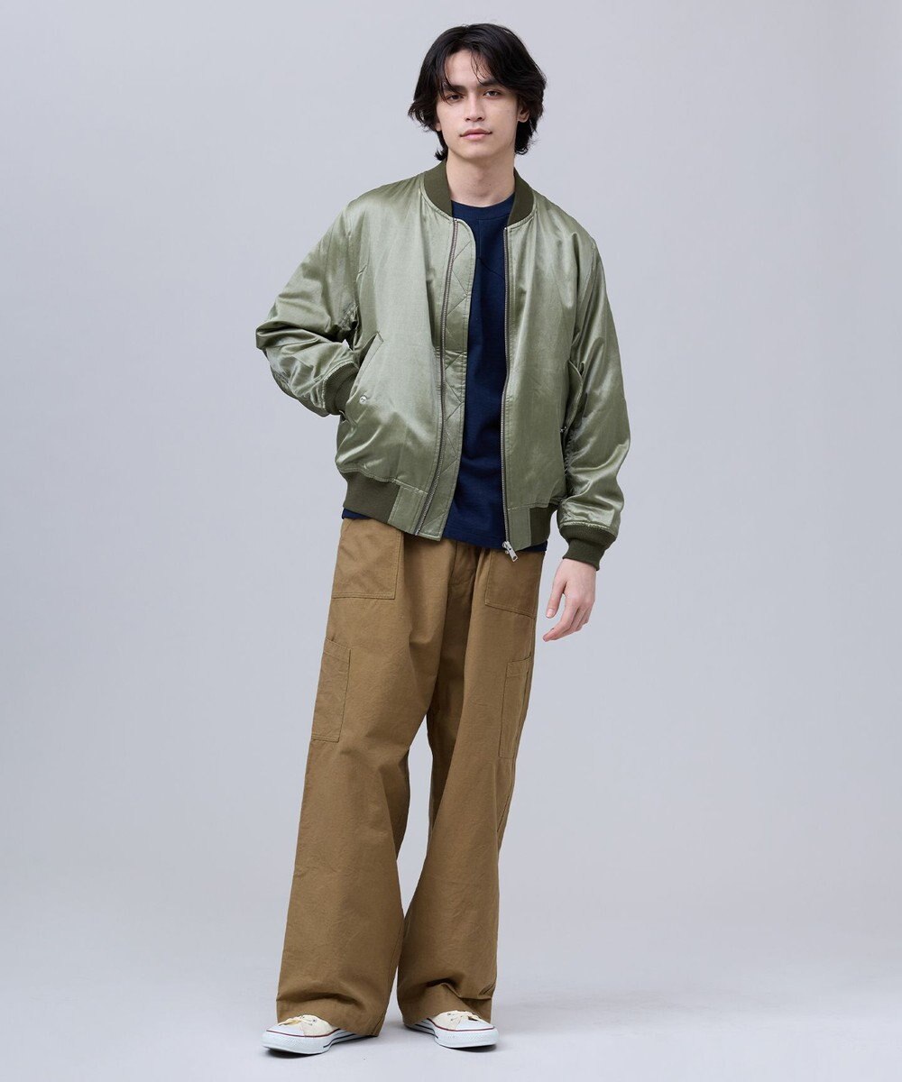J.PRESS MEN 【J.PRESS ORIGINALS】Cotton Viscose Duck Utility Pants / Japan Made 