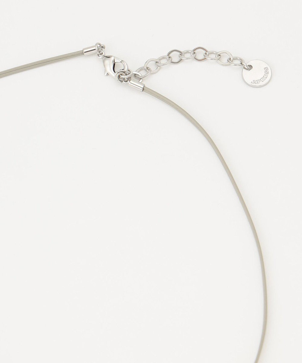 J.PRESS LADIES メタルコンビマーブル ネックレス 