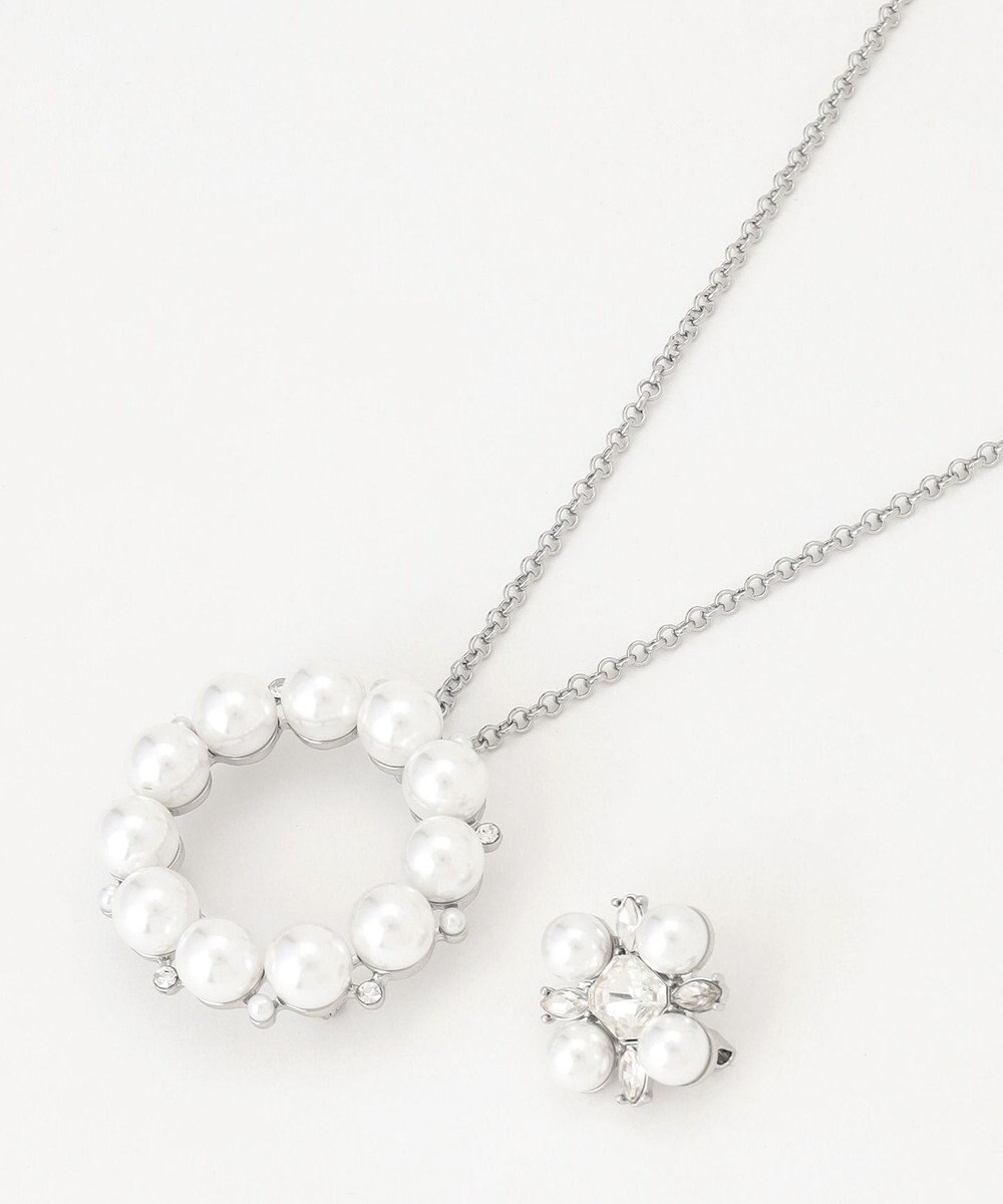 TOCCA PEARL BIJOUX SET BROOCHNECKLACE 3WAYブローチネックレス 
