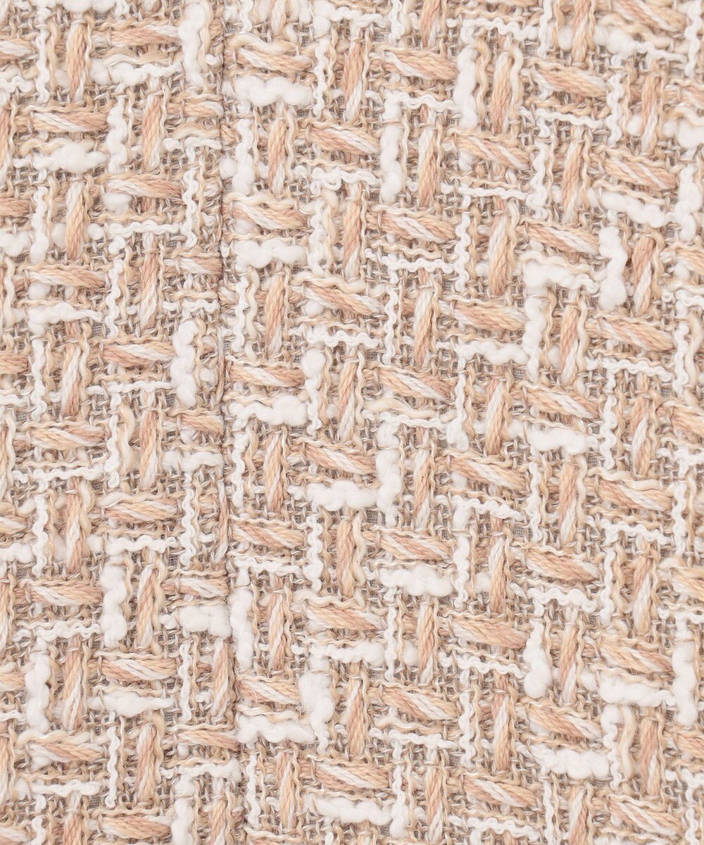 GRACE CONTINENTAL ツイードコンビミニワンピース 