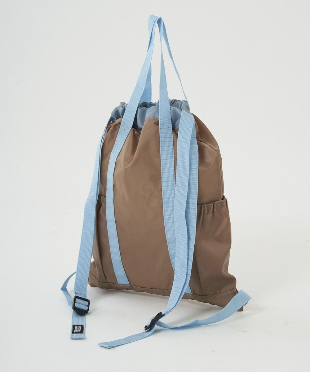 BEAMS SCHOOL 手提げバッグにもなる ナップサック 