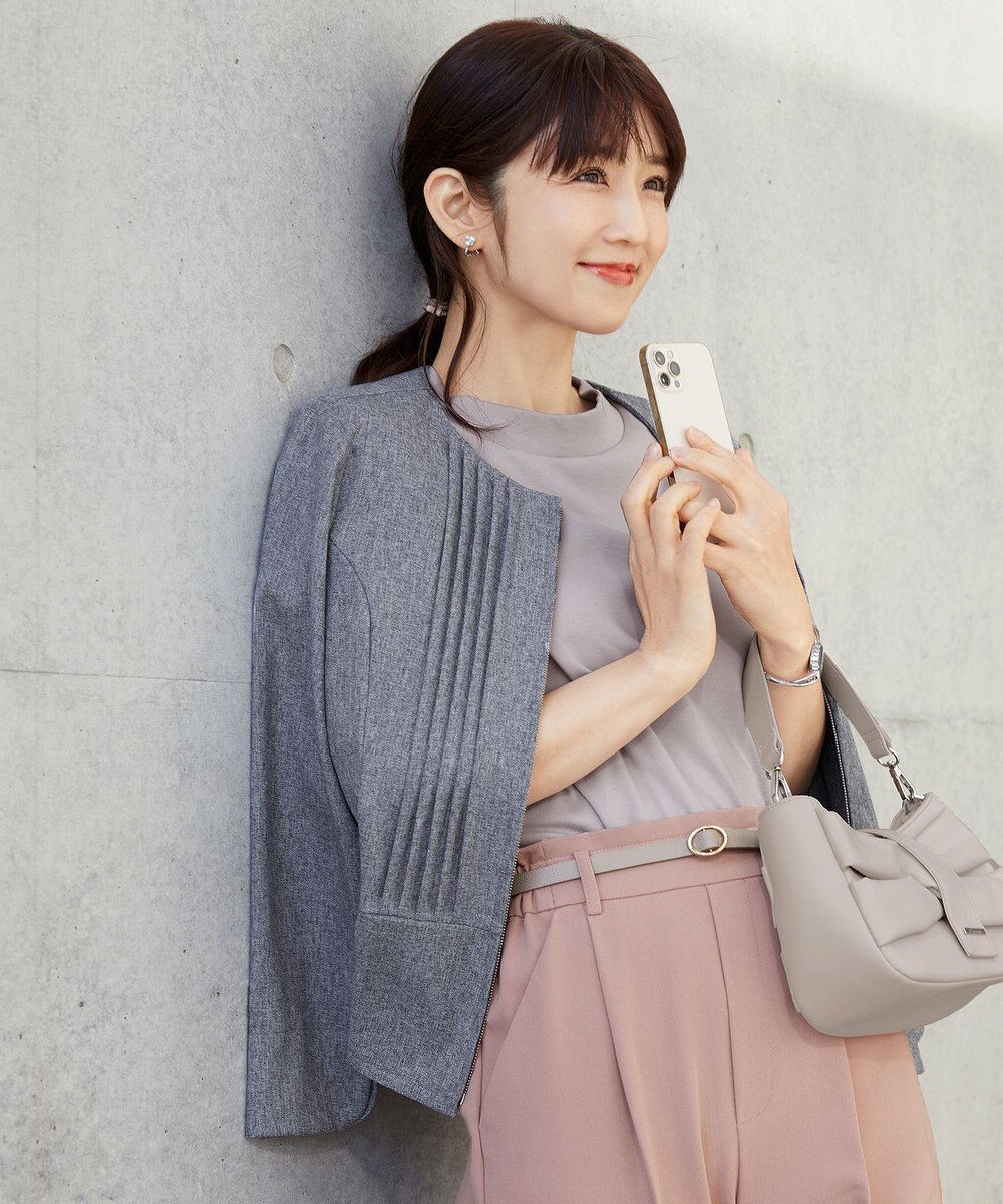 Tiaclasse 【安田美沙子さん着用・2way】リボンギャザーミニバッグ 