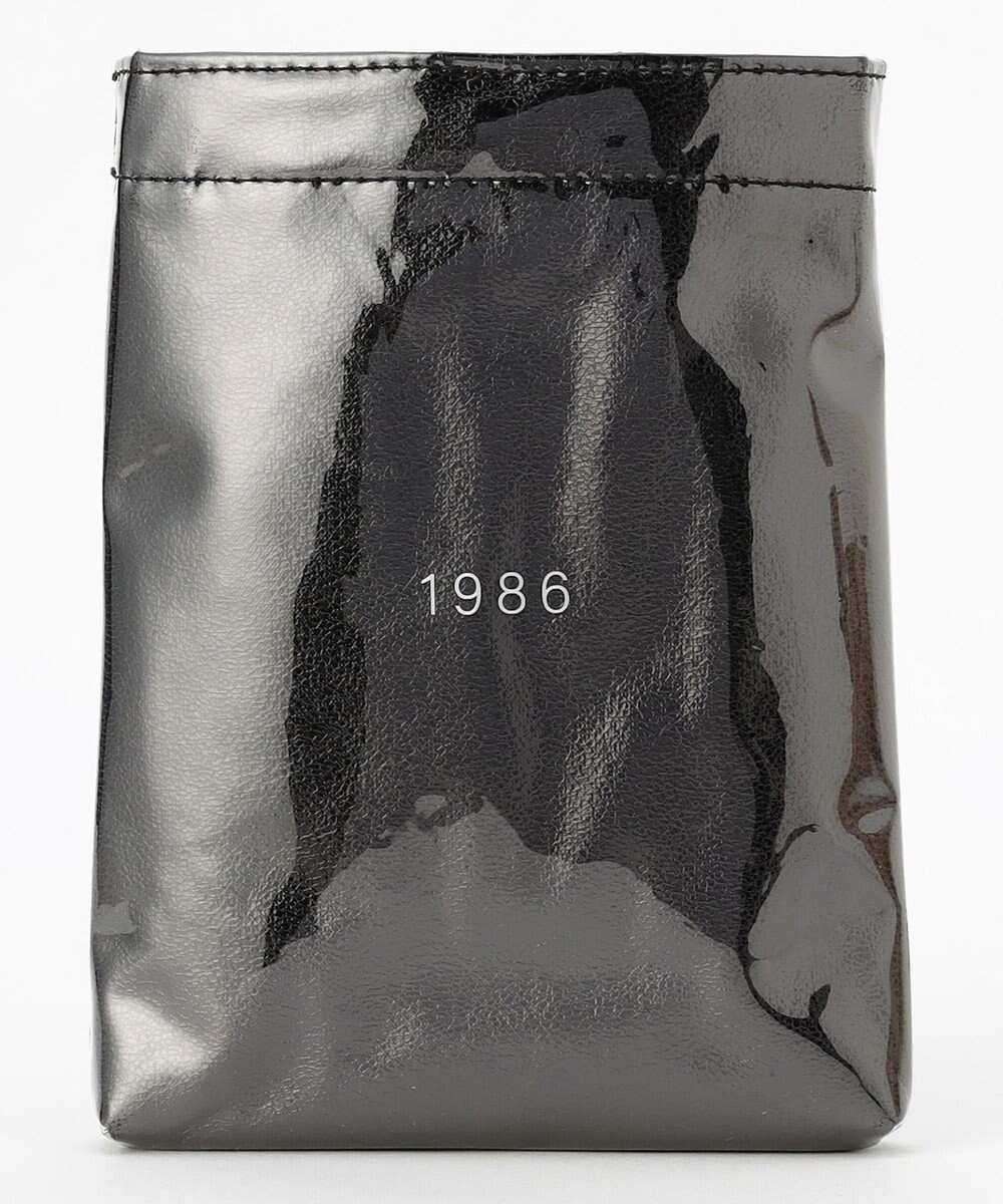 Y'SACCS PVCメタリックショルダーバッグ 