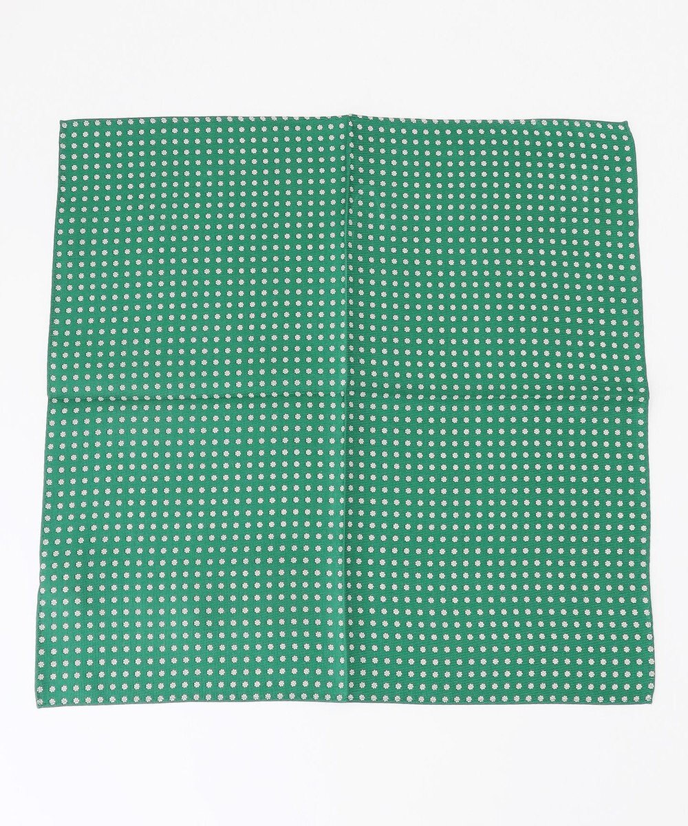 J.PRESS MEN 小紋ハンドプリント チーフ 