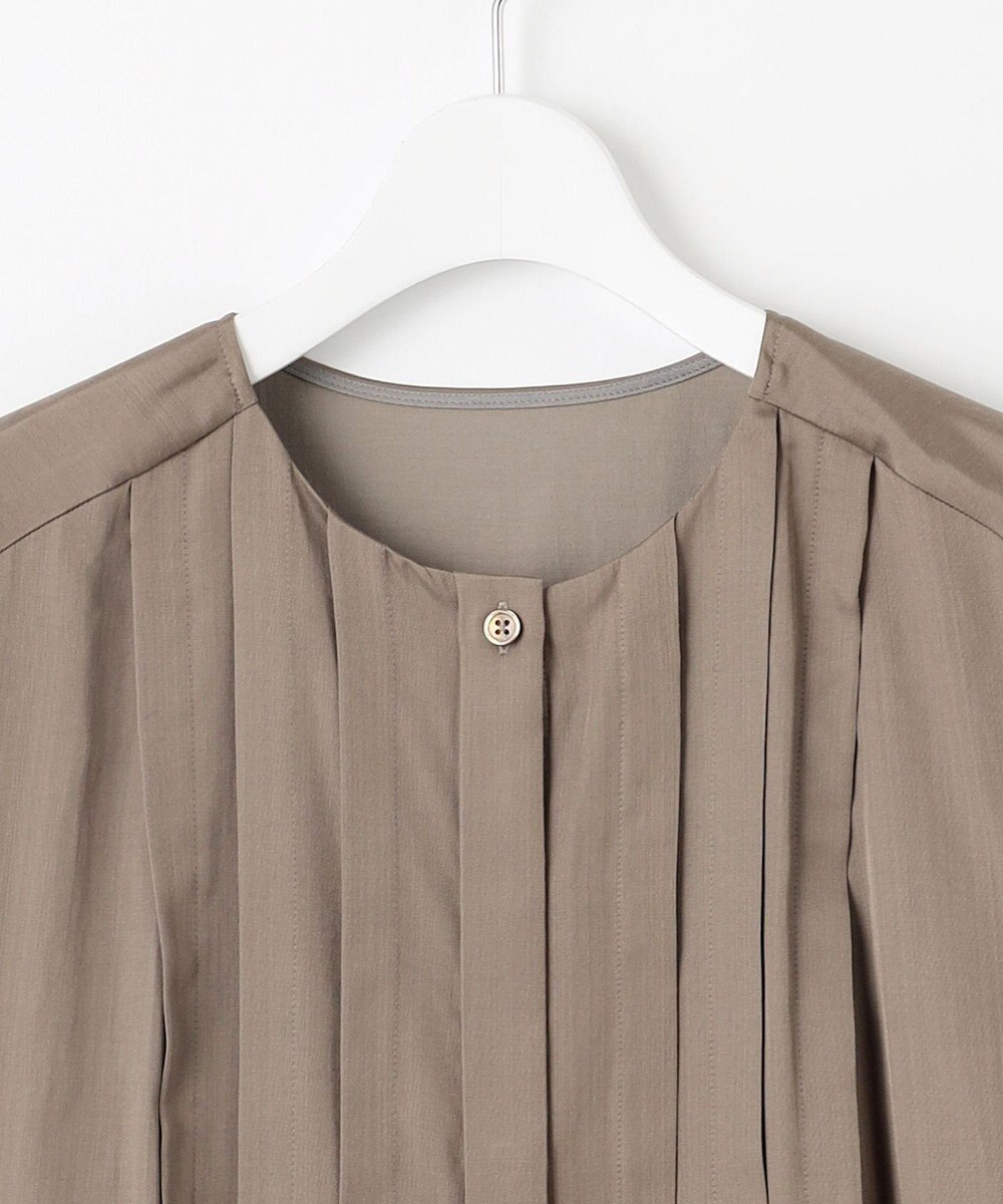 自由区 S 【洗える】シルキータック ワンピース 