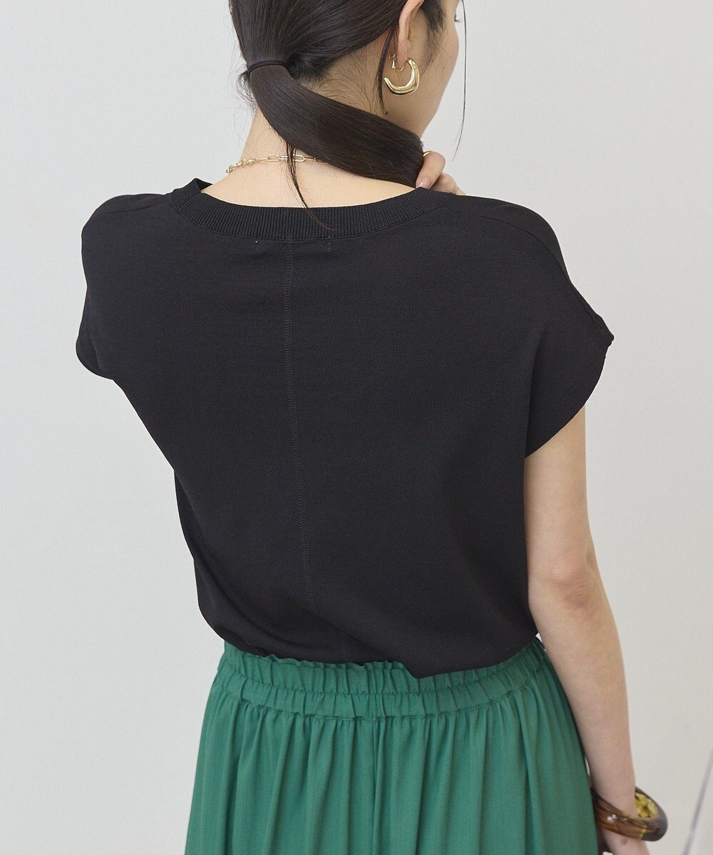 AMERICAN HOLIC フレンチスリーブニットプルオーバー 