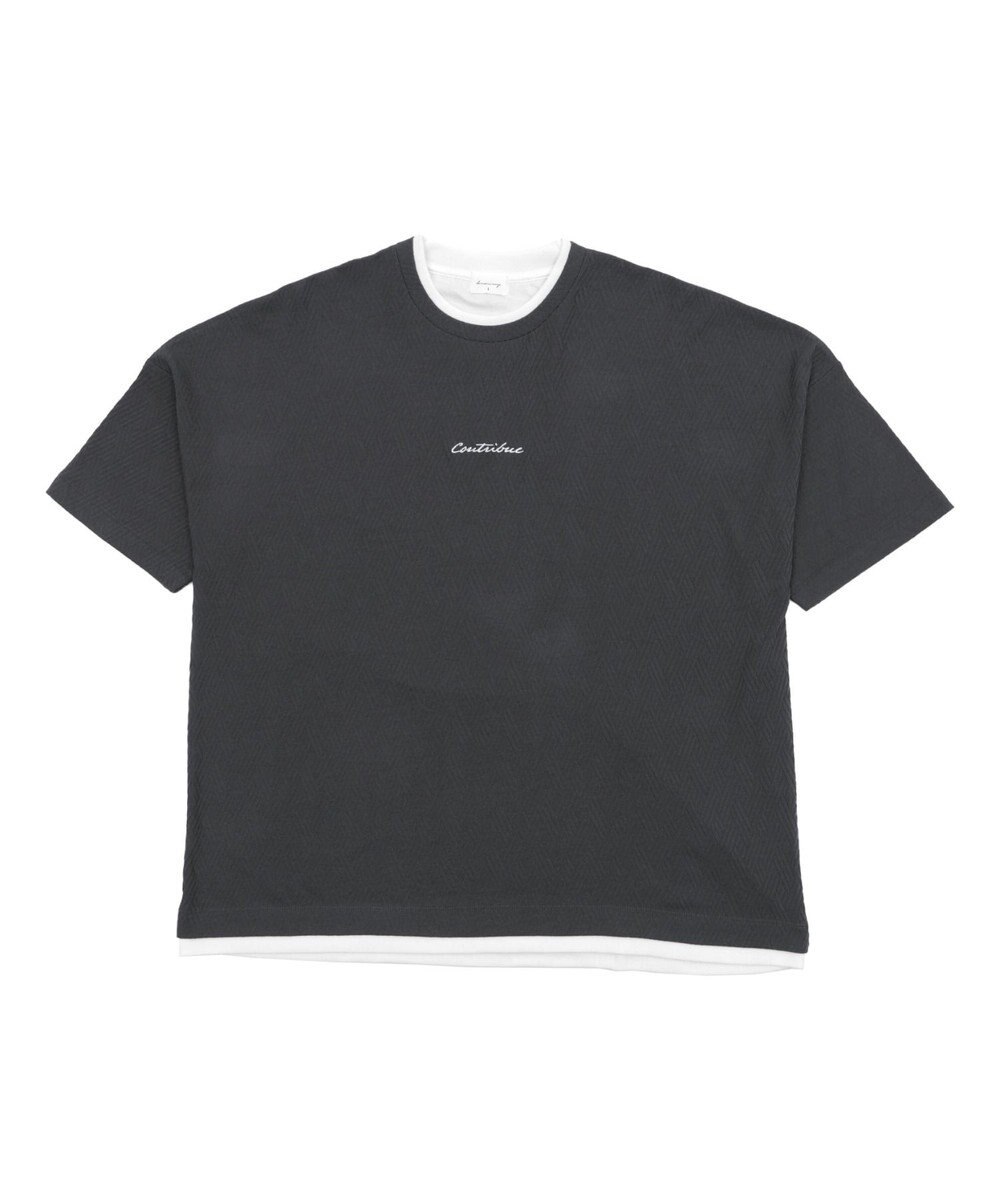 WEGO フクレジャガードフェイクレイヤードT（SS） 