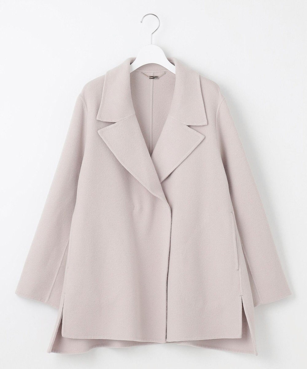 自由区 S ウールリバーショート コート 