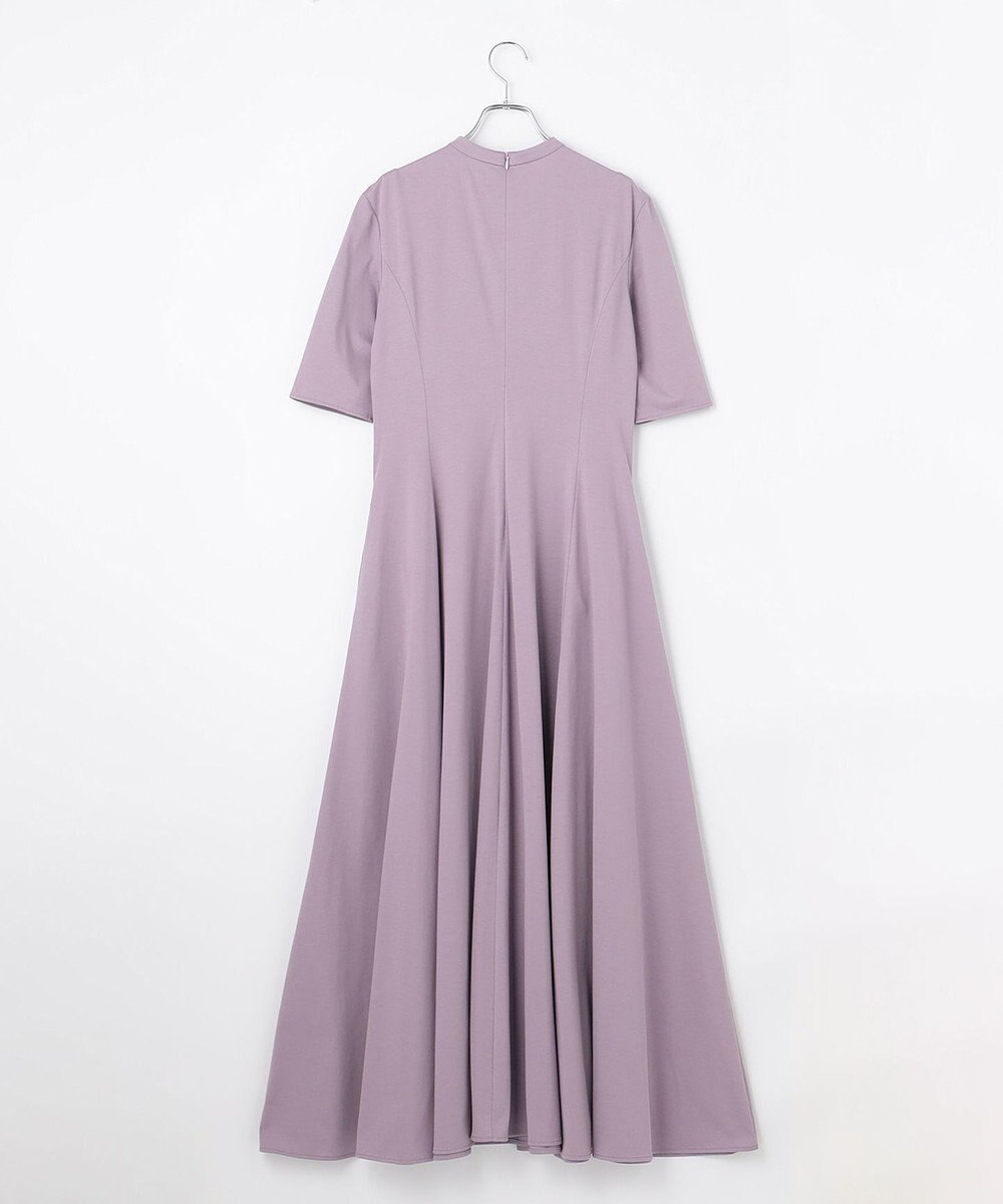 #Newans 【ANSWER for シティライフ】乾燥機対応！フィット&フレアロングワンピース 