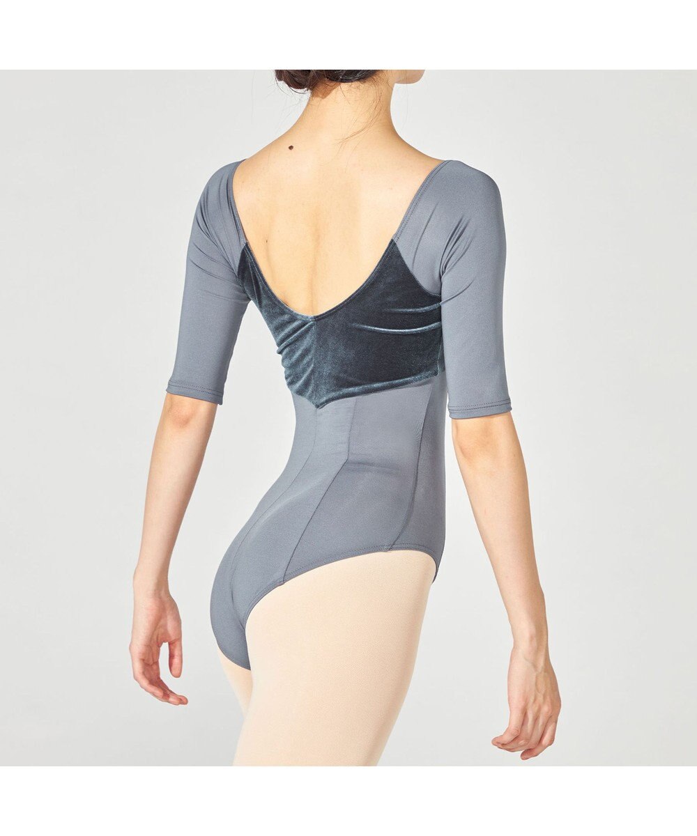 Chacott 5分袖レオタード 