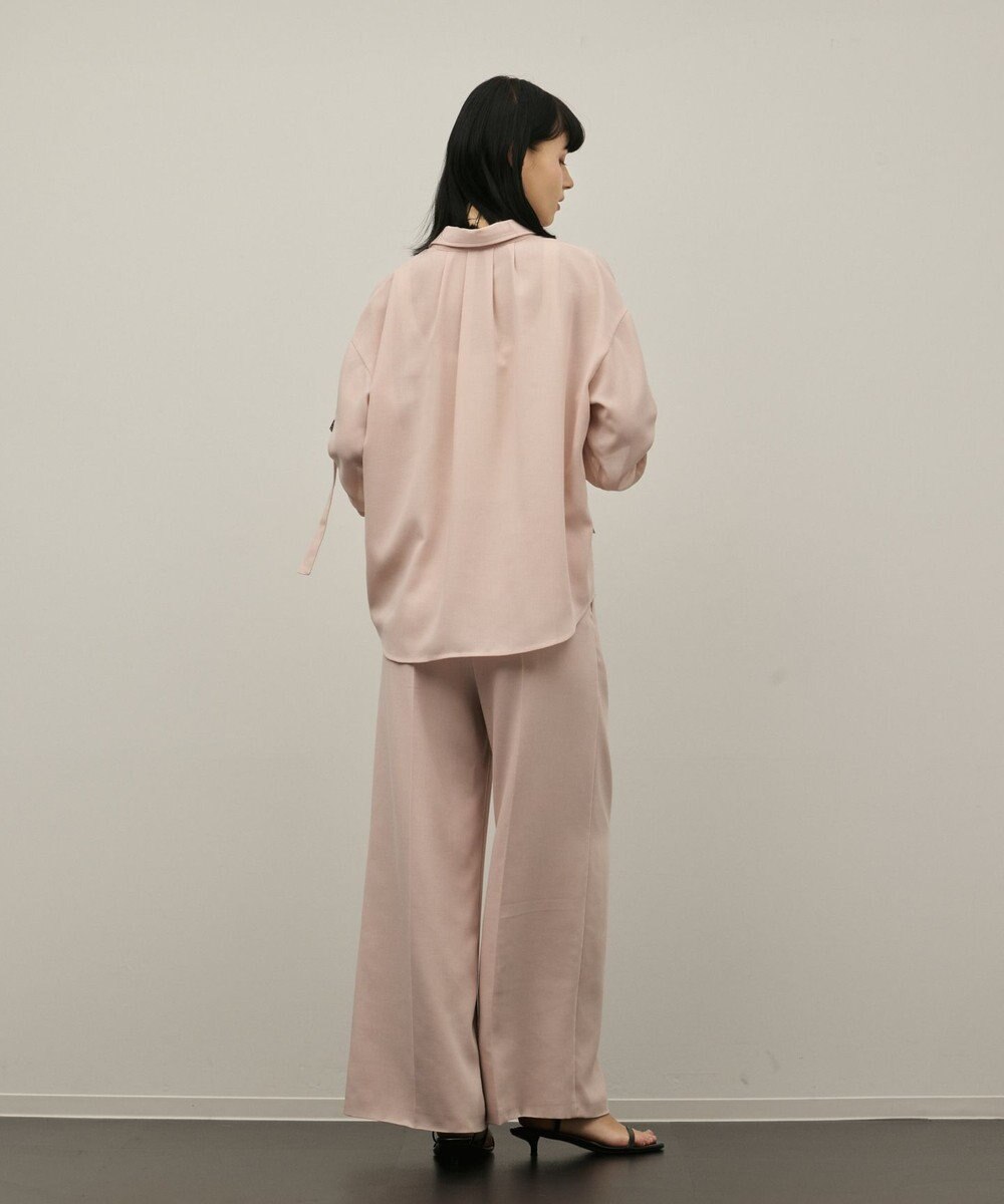 GRACE CONTINENTAL ロールアップスリーブトップス 