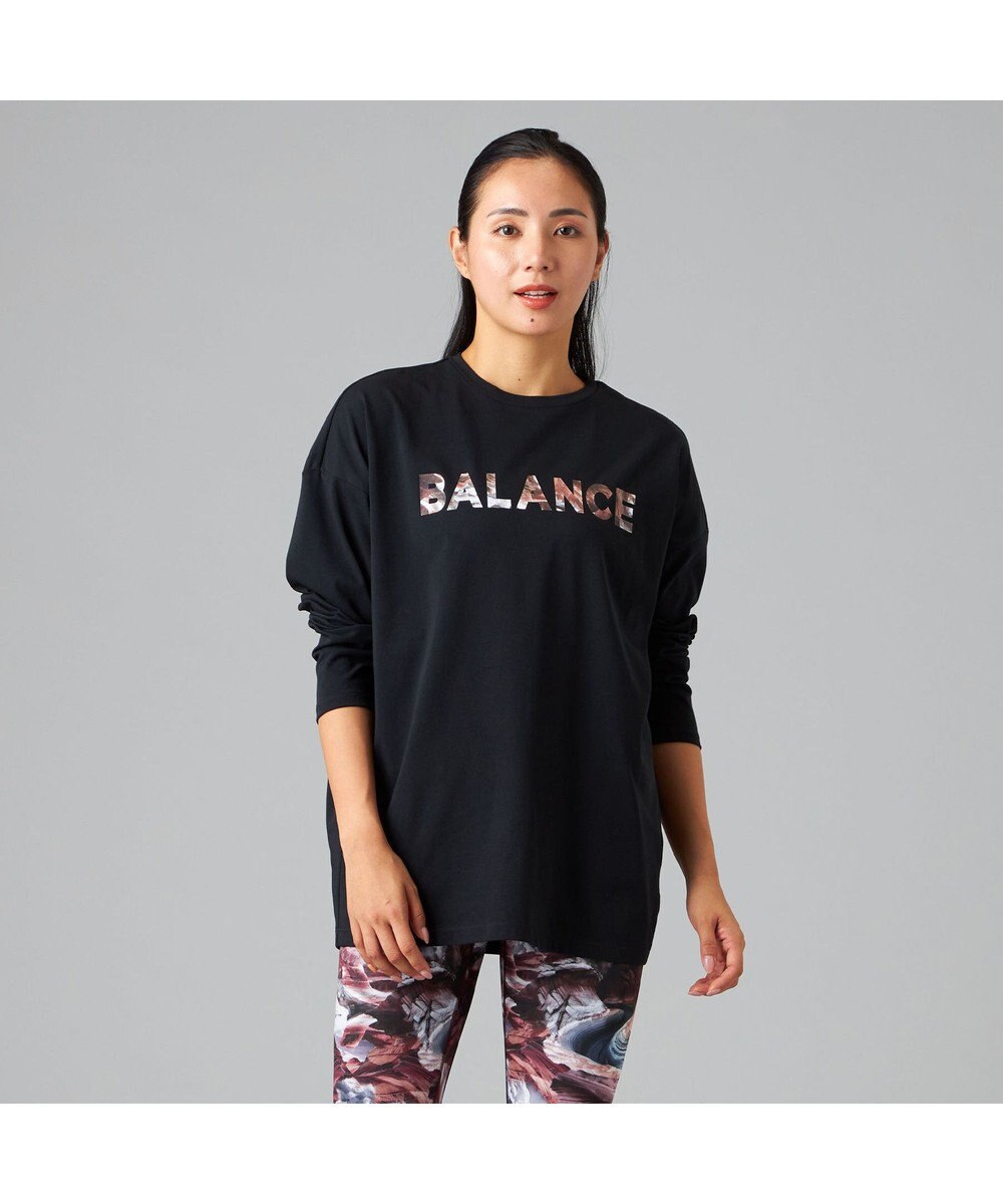 Chacott Chacott BALANCE HandsomeCotton ロゴTシャツ 