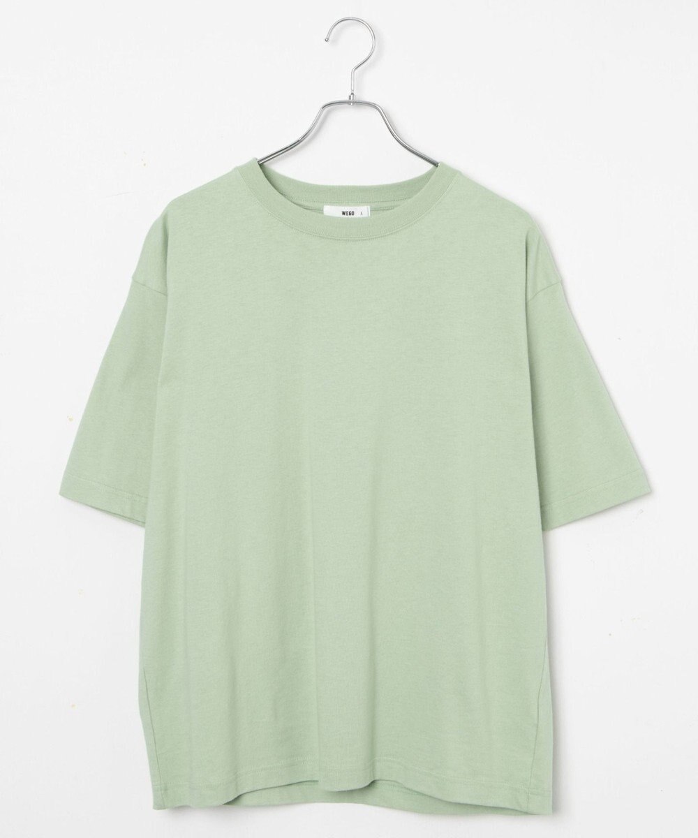 WEGO 【ユニセックス着用ITEM/綿100%/XSSMLサイズ展開】リラックスフィットコットンT 