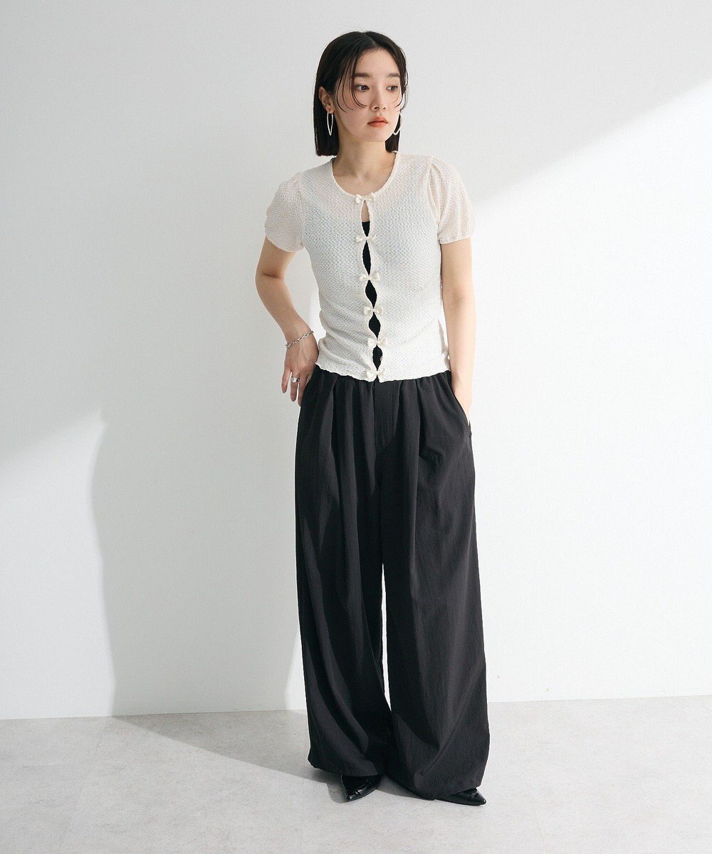 Green Parks ・ｓｗｉｎｇ　ｂｙ　フロントリボンプルオーバー 