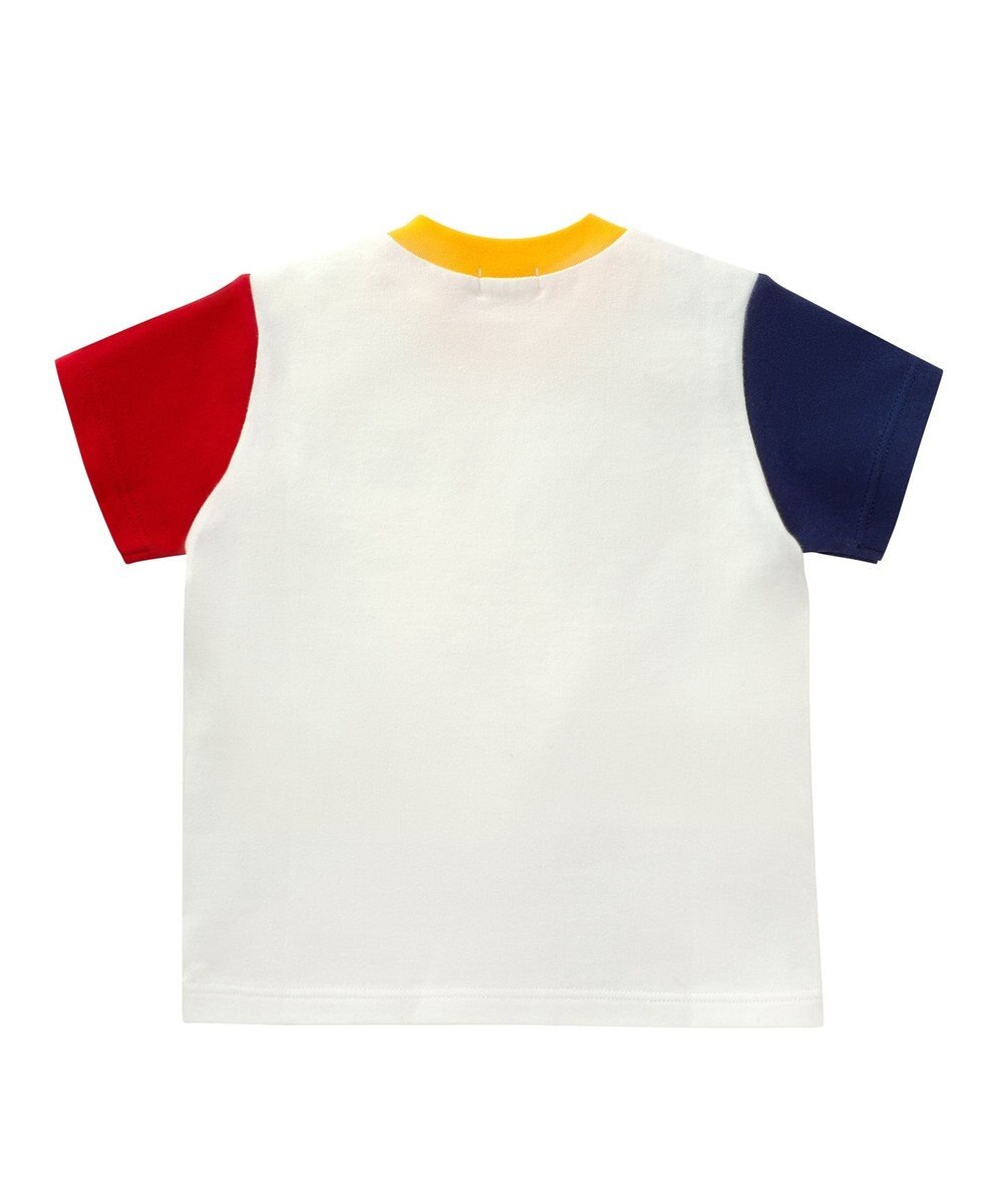 MIKI HOUSE HOT BISCUITS ひょっこりキャラクター 半袖Tシャツ 