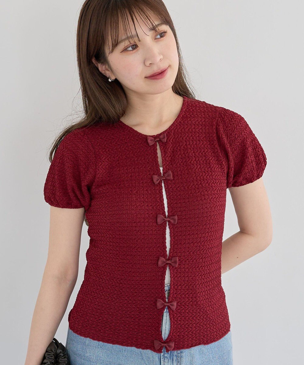 Green Parks ・ｓｗｉｎｇ　ｂｙ　フロントリボンプルオーバー 