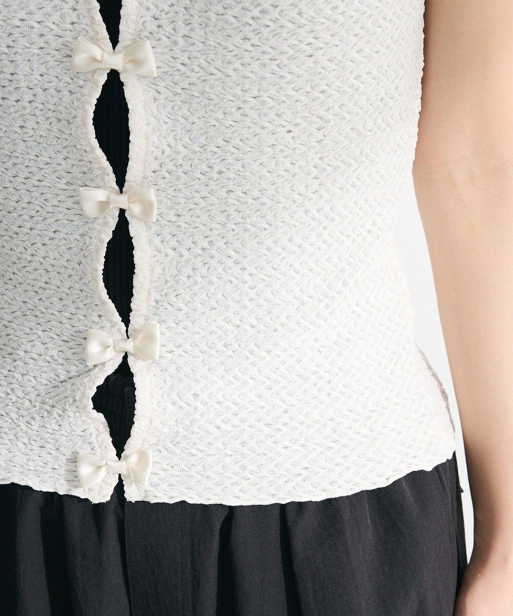 Green Parks ・ｓｗｉｎｇ　ｂｙ　フロントリボンプルオーバー 