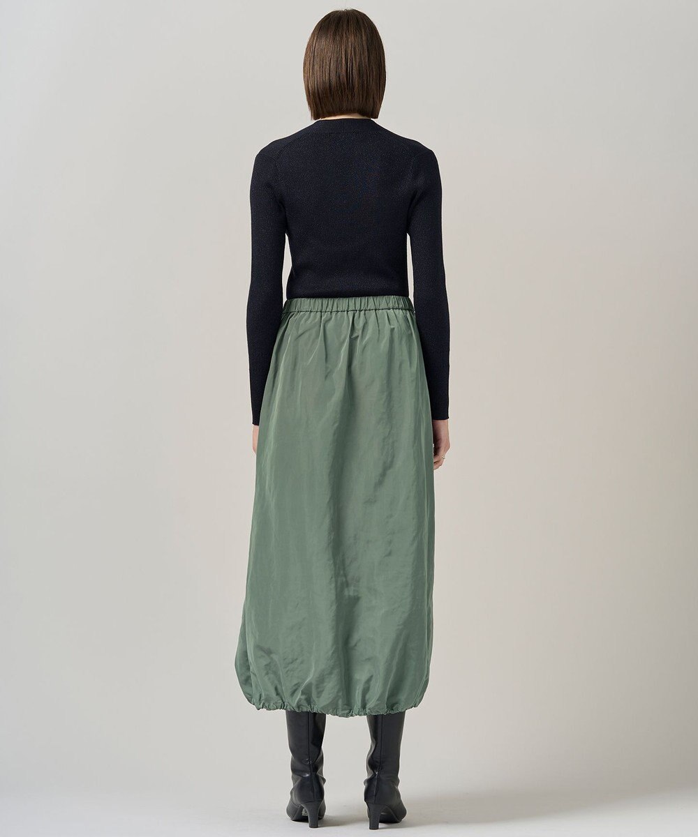 ICB L エステルメモリータフタ バルーンスカート 