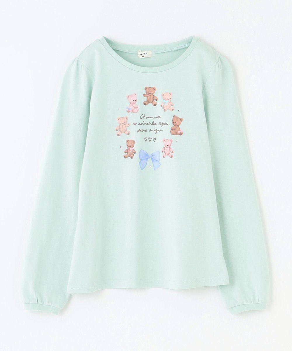 ANY KIDS ガーリーアート 長袖Tシャツ 