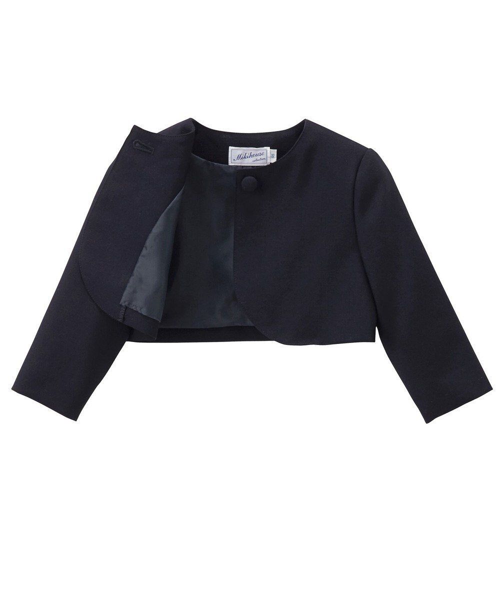 MIKI HOUSE HOT BISCUITS 【95-130cm】ウール素材のボレロ 