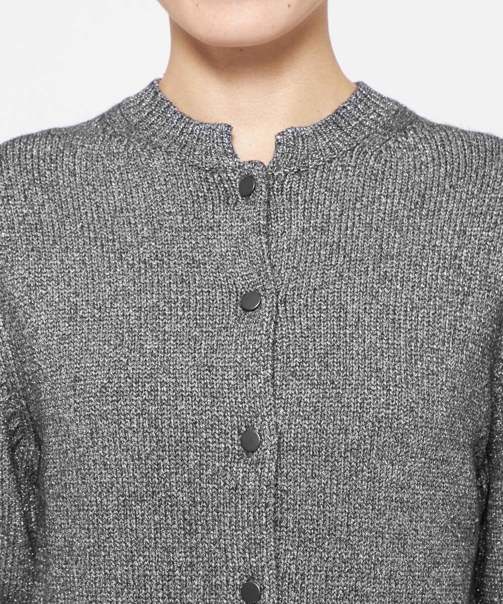 uncrave グロッシー ニット カーディガン（uncrave WHITE） 