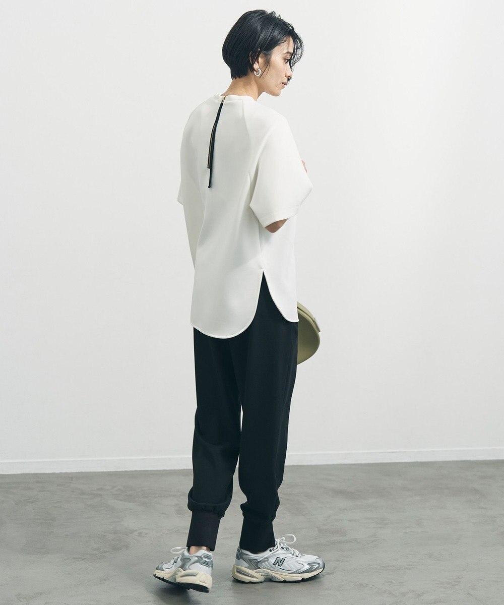 UNFILO BEAUTY FORM JERSEY light バックZIP プルオーバー 