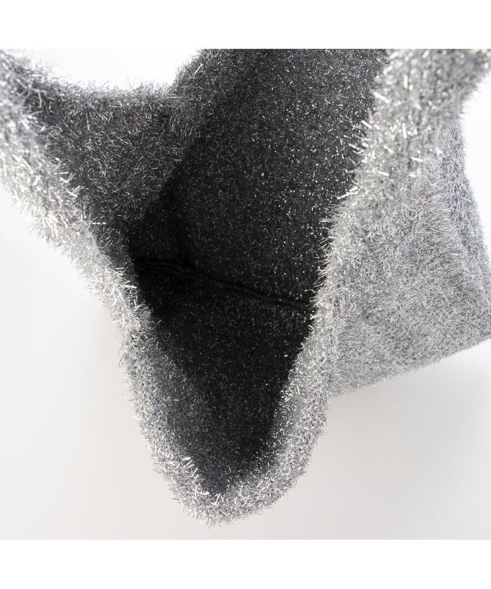 UNBILLION カシュカシュ cachecache / シャギーラメワンハンドルトートバッグ 