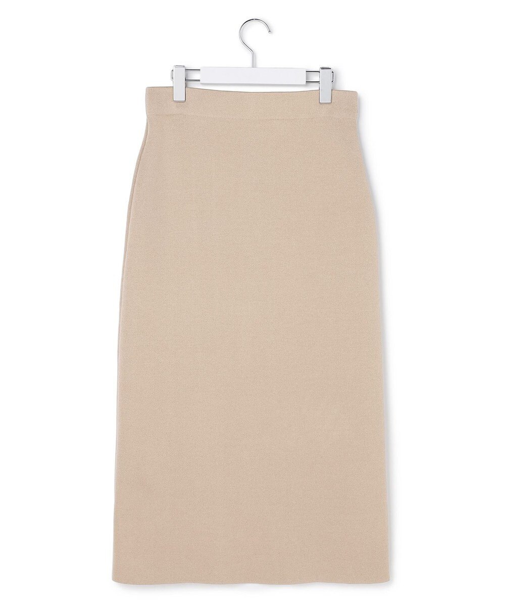 ICB L コットンポリエステルスムース ニットスカート 