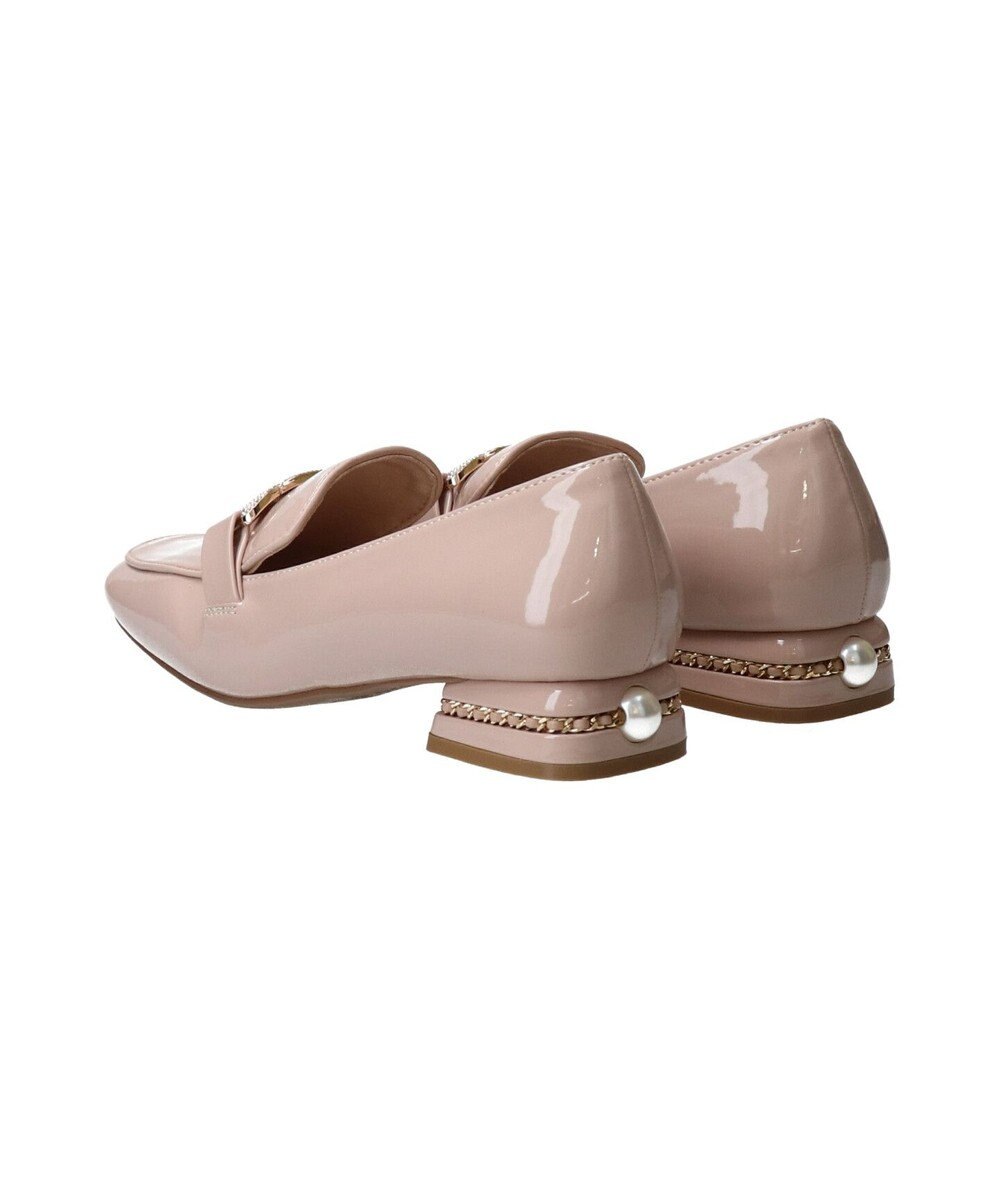 Bridget Birkin 【Bridget Birkin】パールヒールビジューバックルローファー 