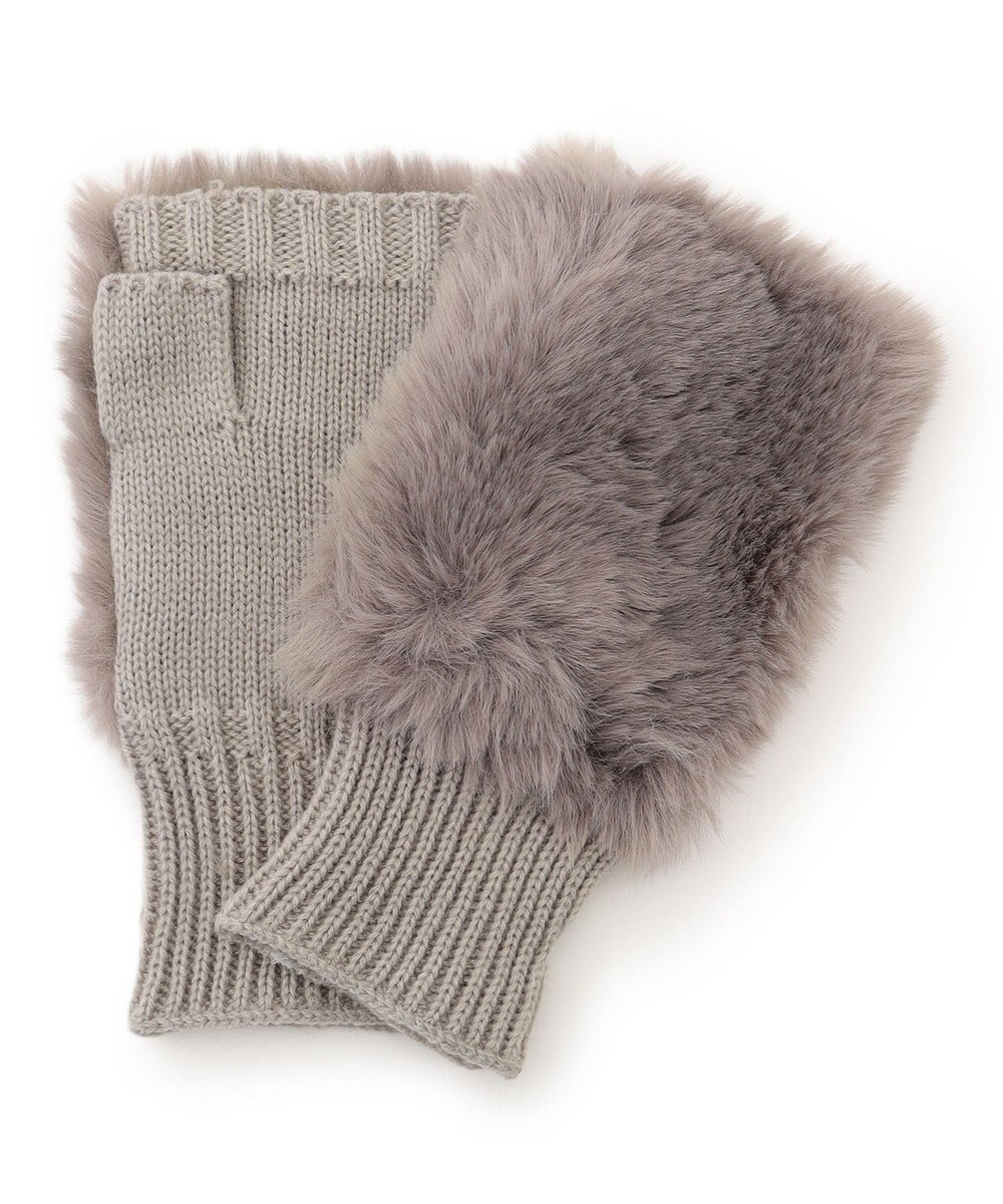 UNFILO フェイクファー グローブ 