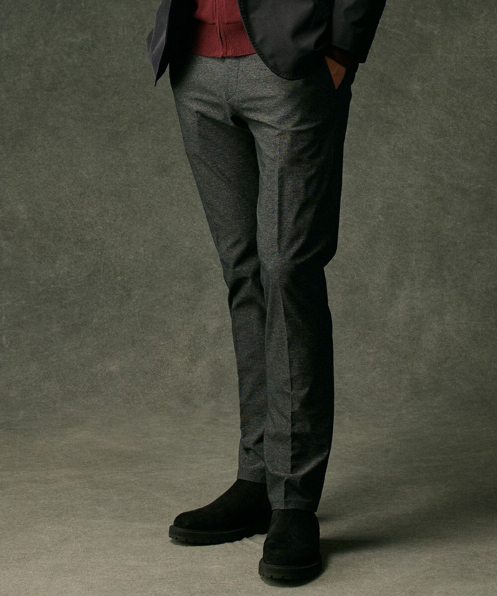 JOSEPH ABBOUD 【撥水/2WAYストレッチ/ソフト】ハイパワー2WAYストレッチメランジ パンツ 