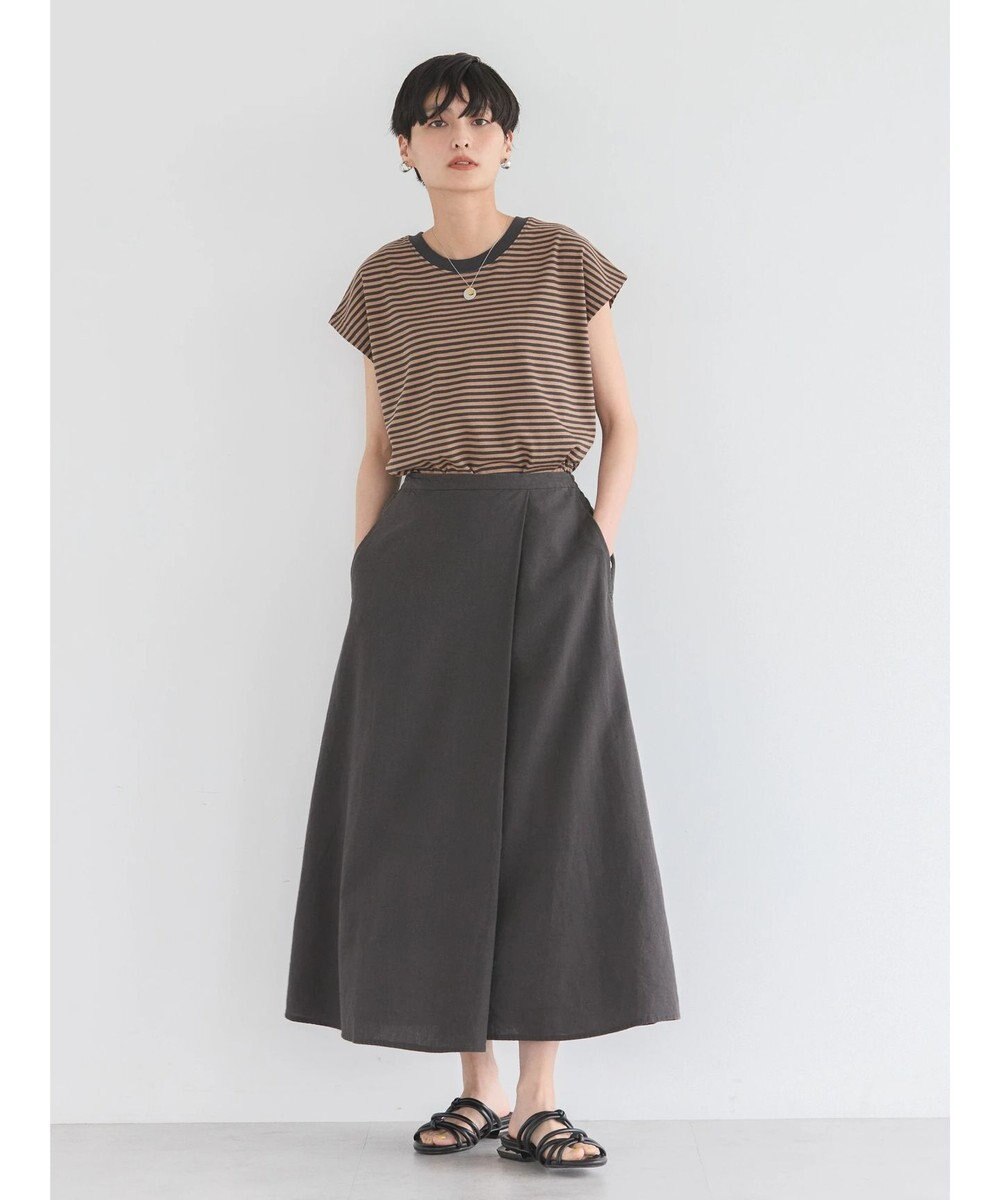 AMERICAN HOLIC リネンブレンドフレアスカート1 