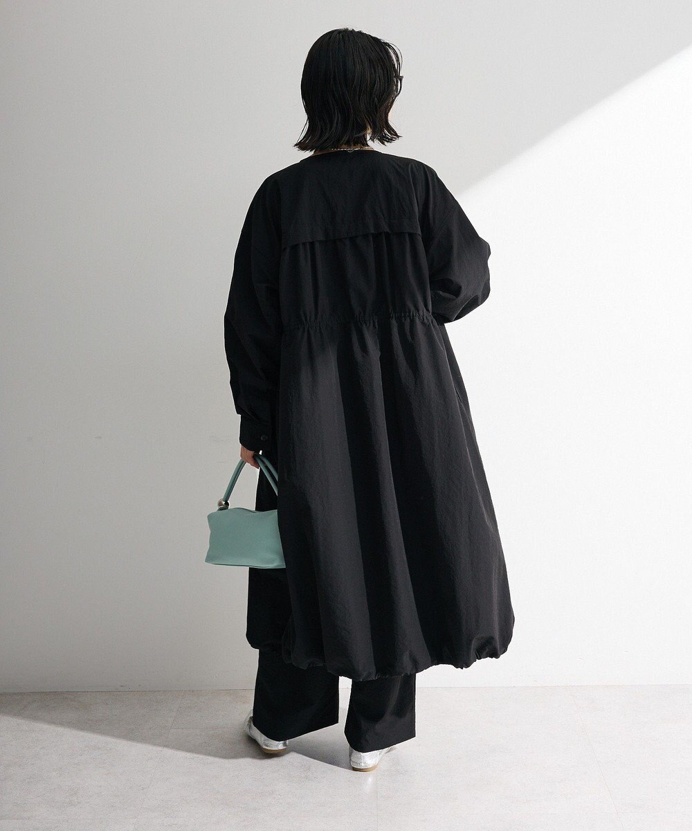 Green Parks ギャザードロストワンピース 