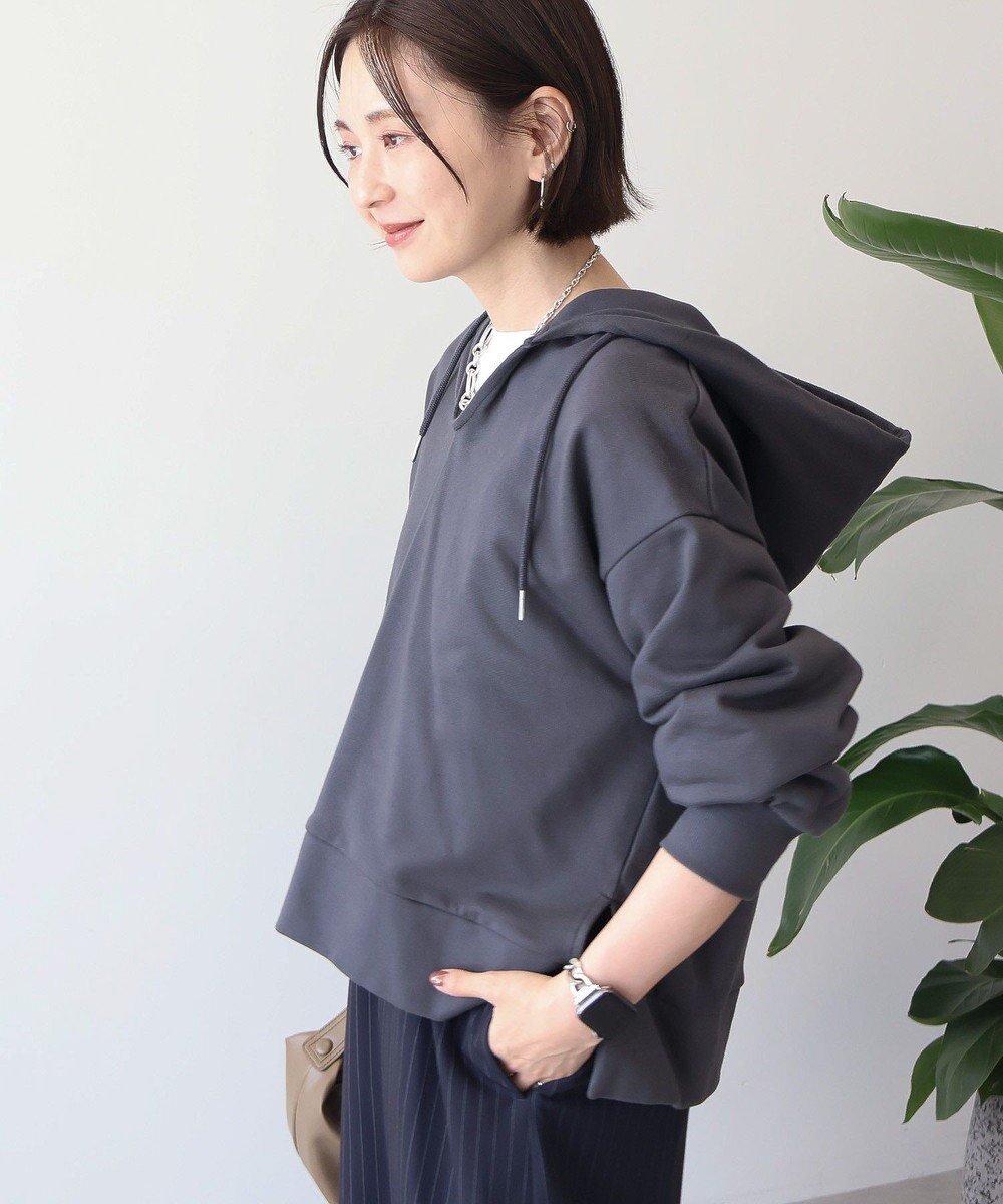 AMERICAN HOLIC スキッパー裏毛パーカー 