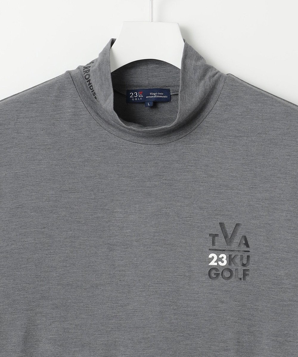 23区GOLF 定番あたたかインナー【MEN】エニワイズ無地 カットソー 