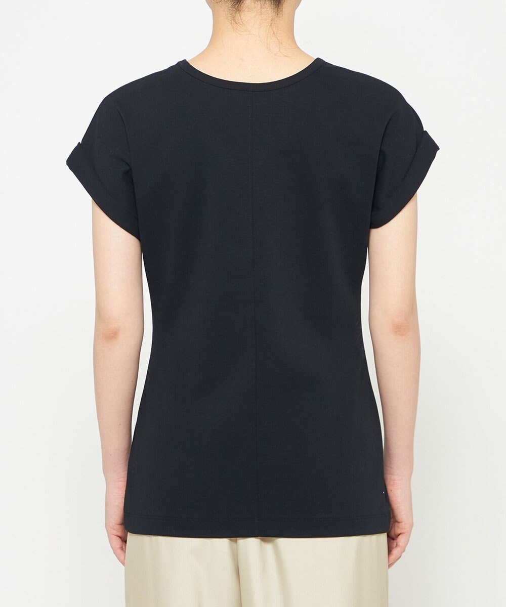 uncrave ダブルフェイスジャージー 2WAYスリットトップス 