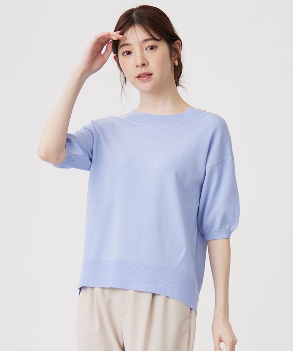 ANY SIS 【接触冷感・UVケア】フロント切替 プルオーバー 